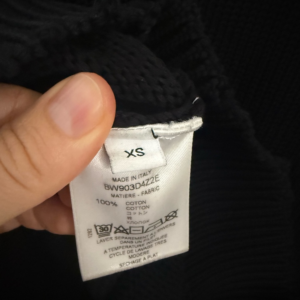 Givenchy Authentic Black Cotton with Logo Sweater. Unisex. Size XS. Good con - Picture 9 of 11